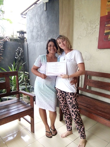 Reeva Bali Spa School Student